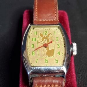1947 Ingram, Rudolph the Red Nosed Reindeer Watch